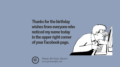 today is my birthday facebook status
