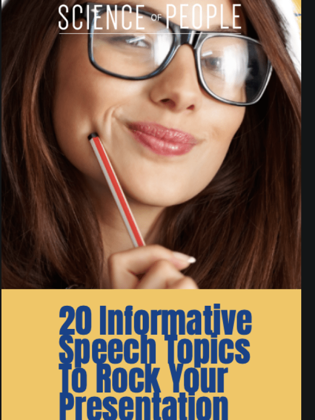 speech topics for presentation