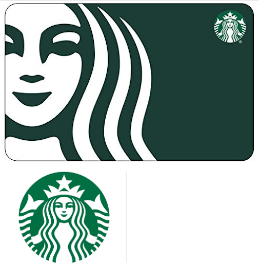 Starbucks gift card that would make a unique gift idea for an employee.