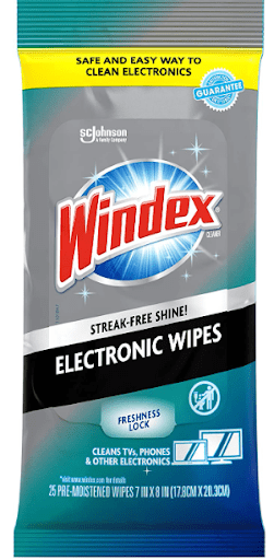 Windex electronic wipes that would make a unique gift for an employee.
