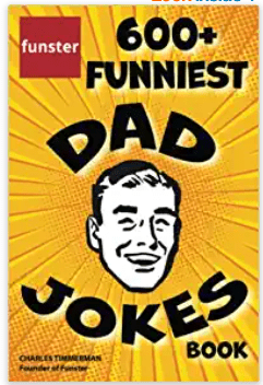 Funniest dad joke books from Funster that would make a unique employee gift.