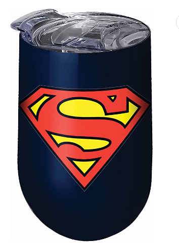 Superman tumbler that would make a unique employee gift.