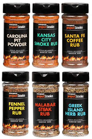 Barbecue spice rubs from Steven Raichlen’s that would make a unique employee gift.